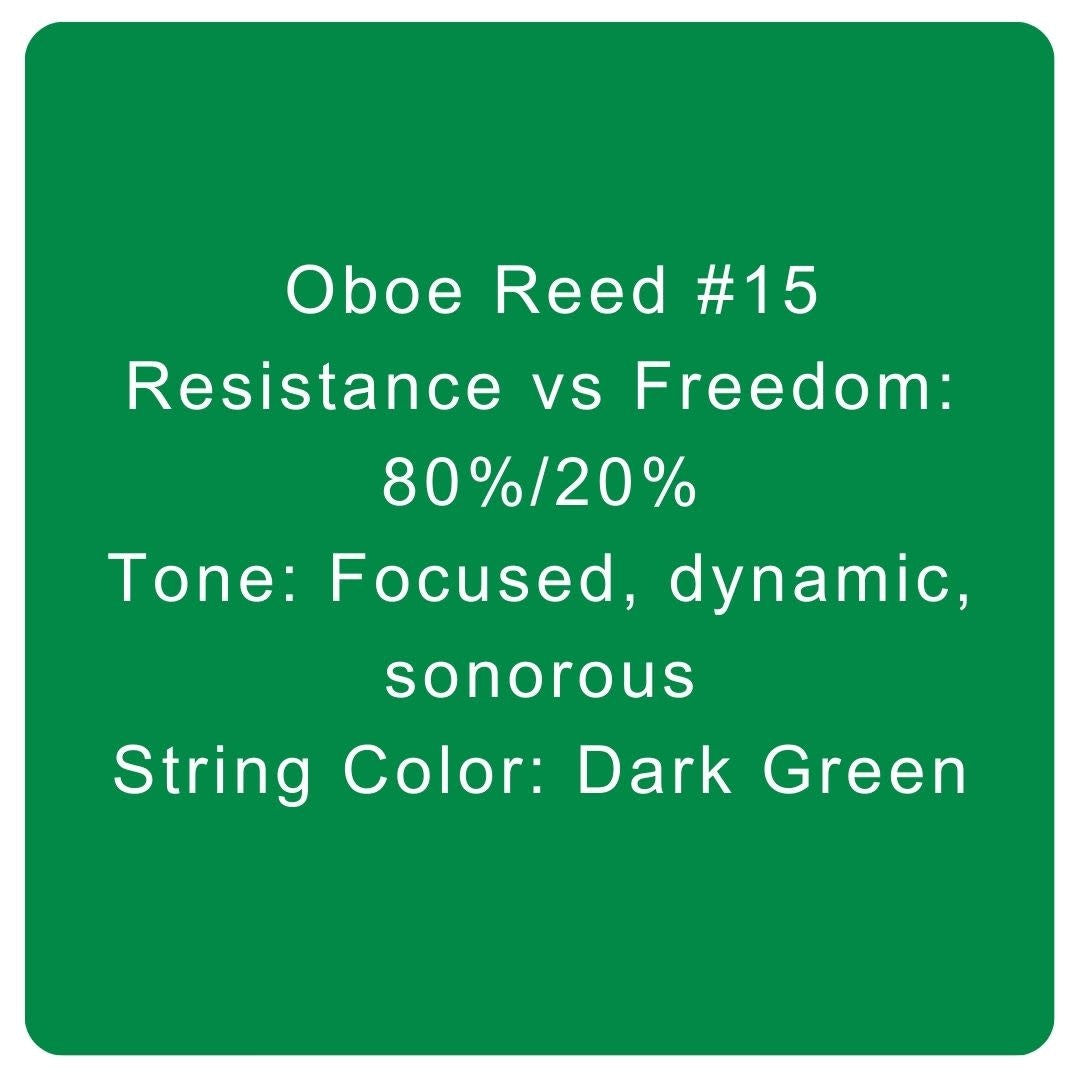 Oboe Reed #15