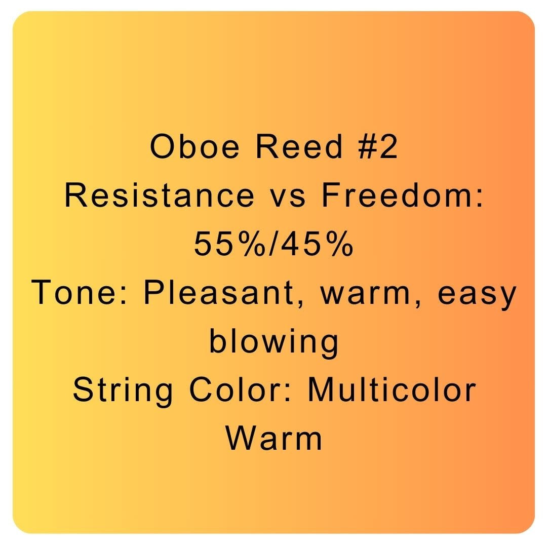 Oboe Reed #2