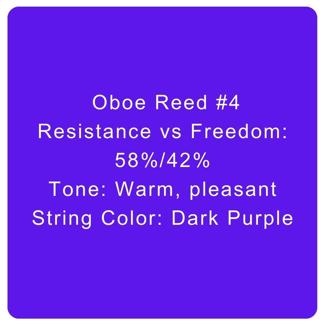 Oboe Reed #4