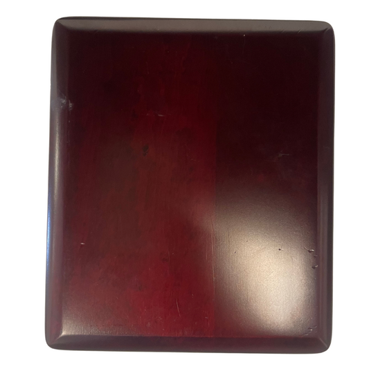 Wood Oboe Reed Case, holds 10 (ribbon-style) Dark Wood