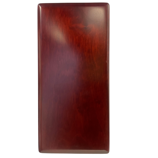 Wood Oboe Reed Case,  holds 20 (ribbon-style) Dark Wood