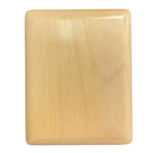 Wood Oboe Reed Case, holds 6 (ribbon-style) Light Wood