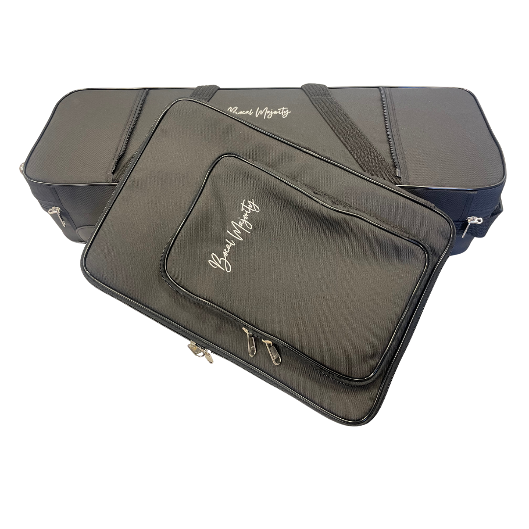 Bonna Case for Bassoon (New MB-2 Style) Regular Size, Nylon Black