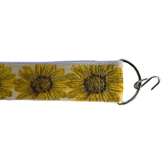 Designer seat straps Big Yellow Sunflower