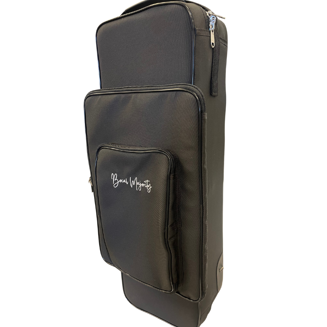 Bonna Case for Bassoon (New MB-2 Style) Regular Size, Nylon Black