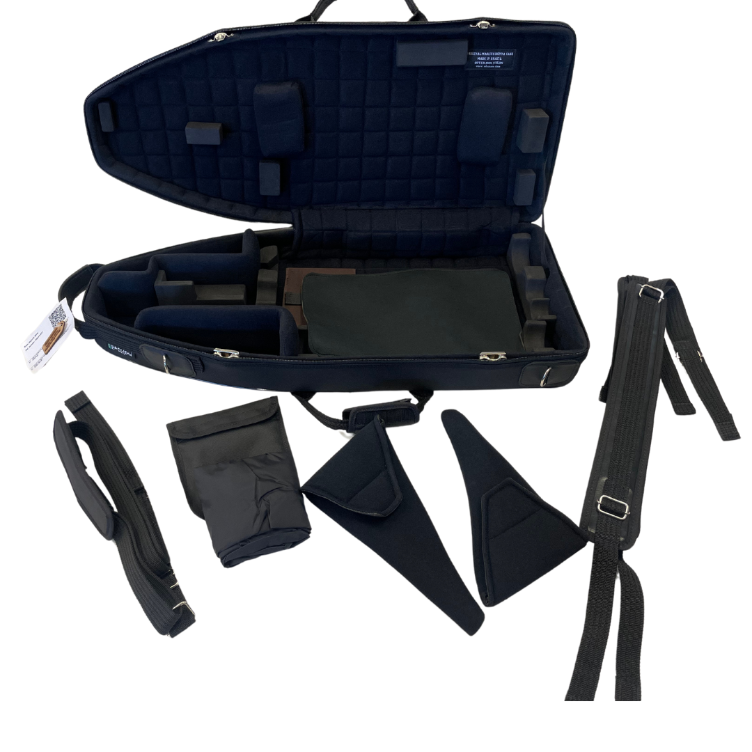 Bonna Case for Bassoon (Original Style), Regular Size, Nylon Black
