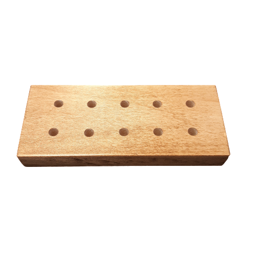 Wooden Drying Board for 10 (pins not included)