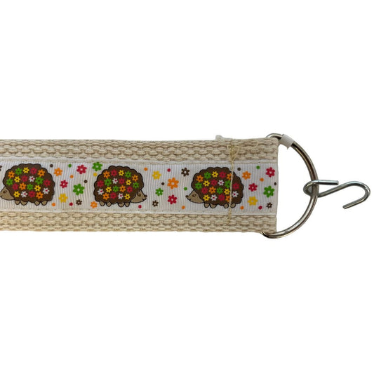 Designer seat straps Hedgehogs