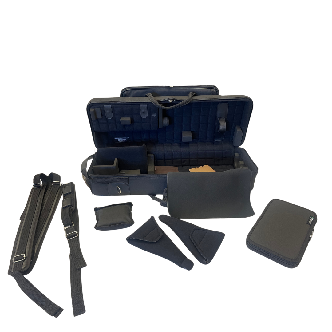Bonna Case for Bassoon (New MB-2 Style) Regular Size, Nylon Black