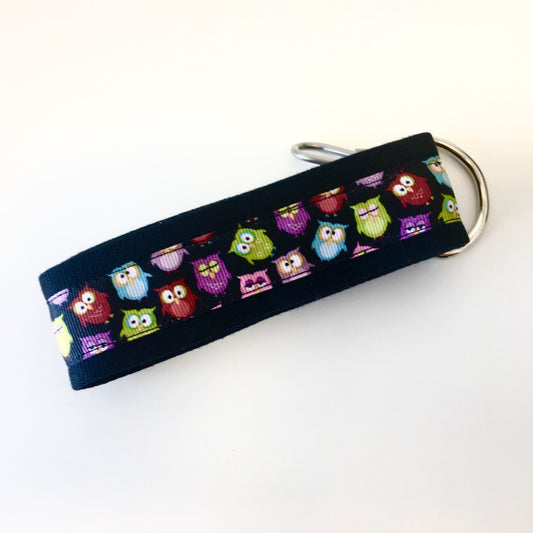 Designer seat straps Owls