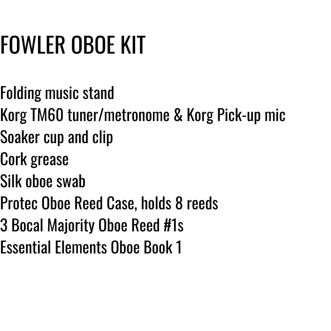 Frisco ISD Oboe