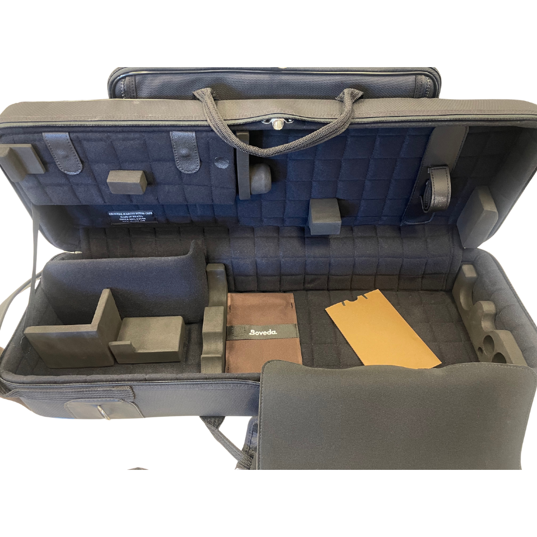 Bonna Case for Bassoon (New MB-2 Style) Regular Size, Nylon Black
