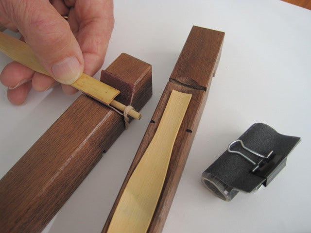 Weait Bassoon Reed Beveling Tool with Sanding Channel