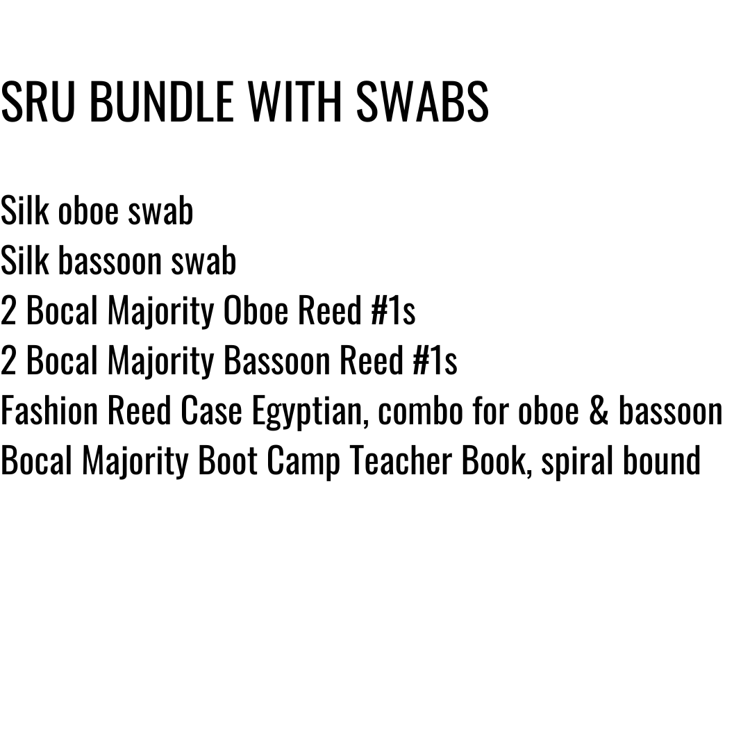 SRU Methods Bundle with swabs