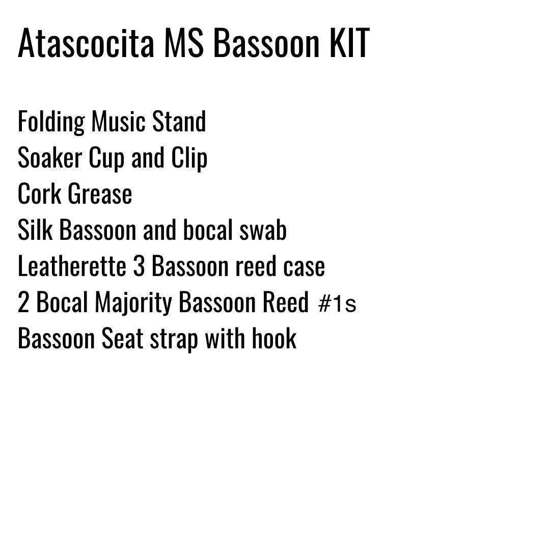 Atascocita Middle School Bassoon Kit