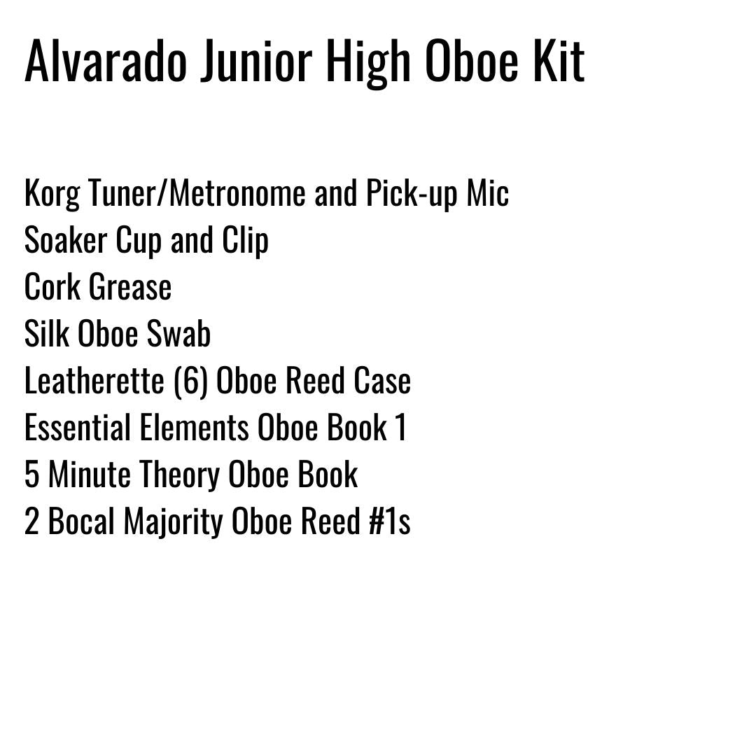 Alvarado Junior High Oboe Kit