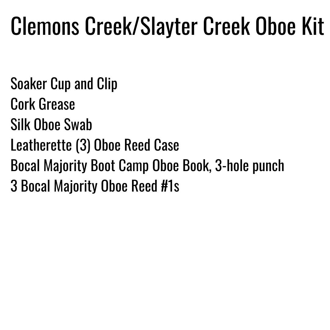 Clemons Creek/Slayter Creek MS Oboe Kit