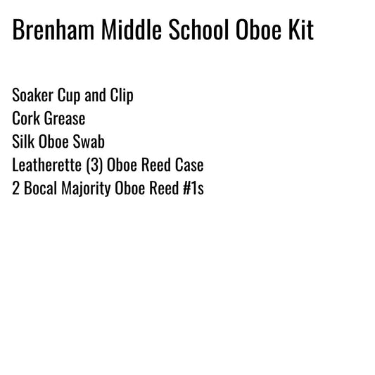 Brenham Middle School Oboe Kit