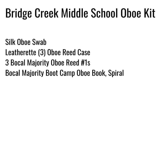 Bridge Creek Middle School Oboe Kit