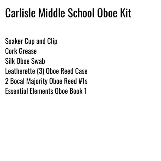 Carlisle Middle School Oboe Kit