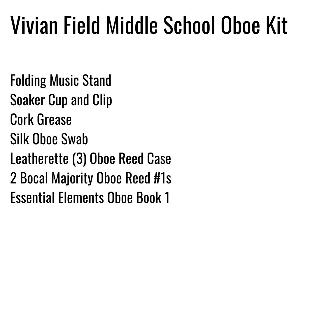 Vivian Field Middle School Oboe Kit