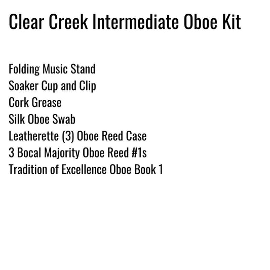 Clear Creek Intermediate School Oboe Kit