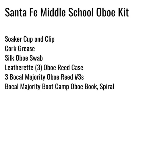 Santa Fe Middle School Oboe Kit
