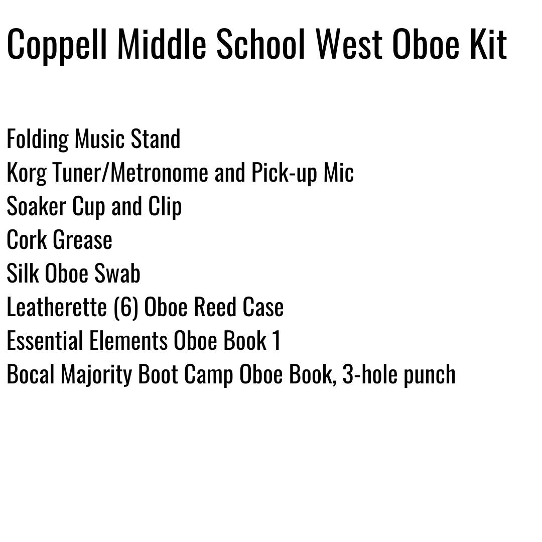 Coppell Middle School West Oboe Kit