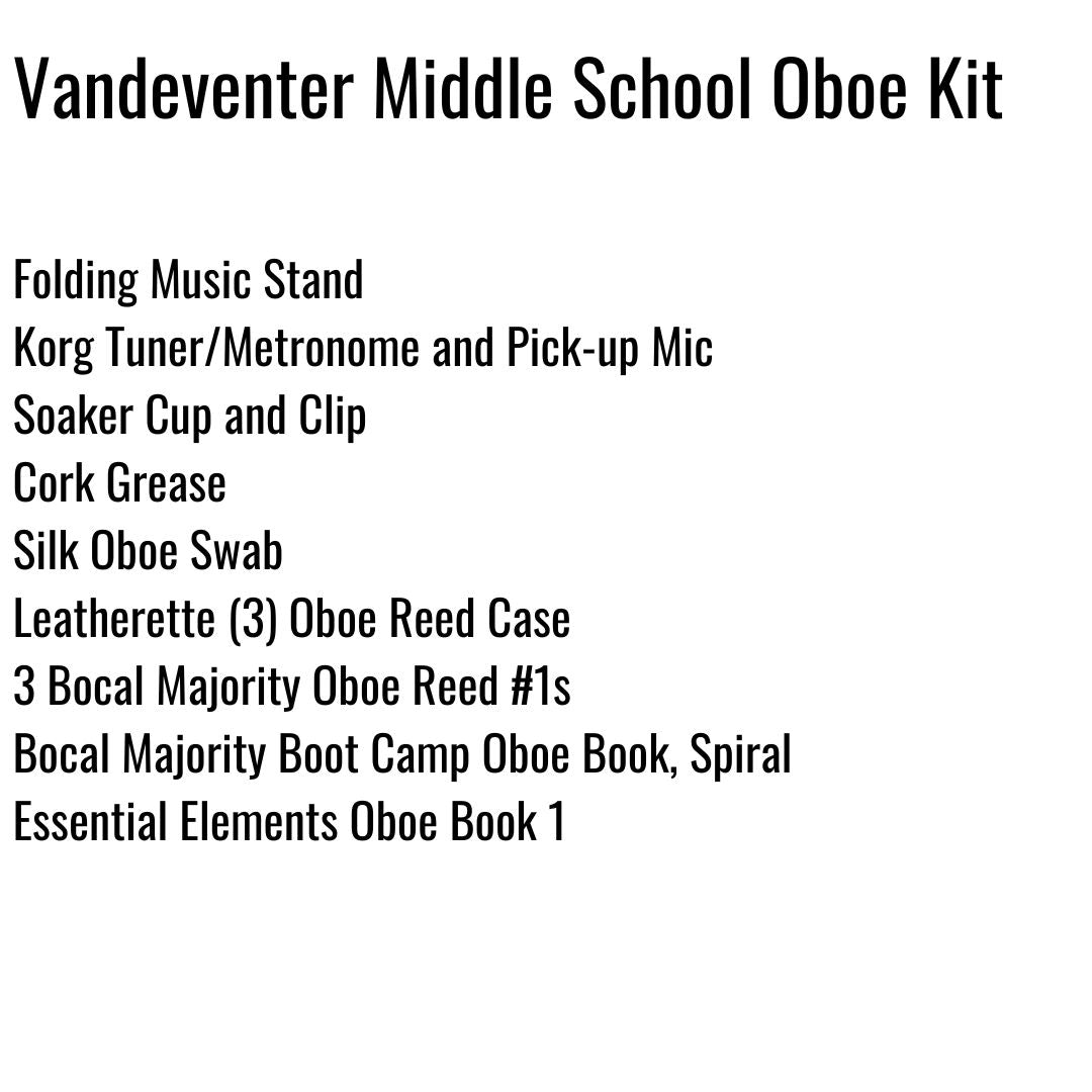 Vandeventer Middle School Oboe Kit
