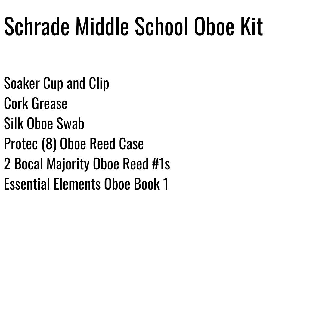 Schrade Middle School Oboe Kit