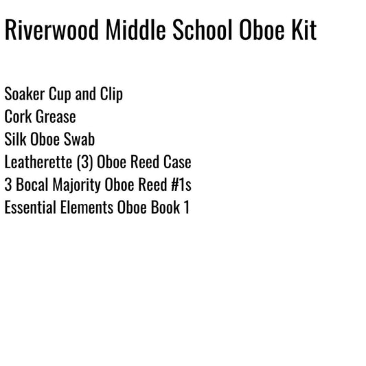 Riverwood Middle School Oboe Kit