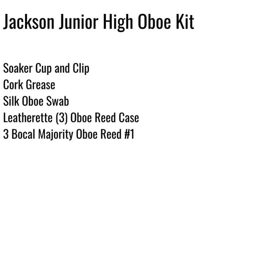 Jackson Junior High Oboe Kit