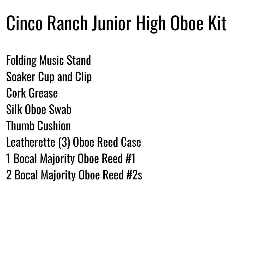 Cinco Ranch Junior High School Oboe Kit