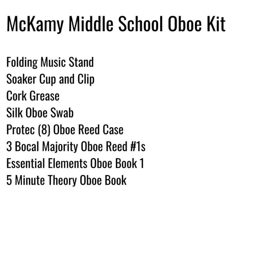 McKamy Middle School Oboe Kit