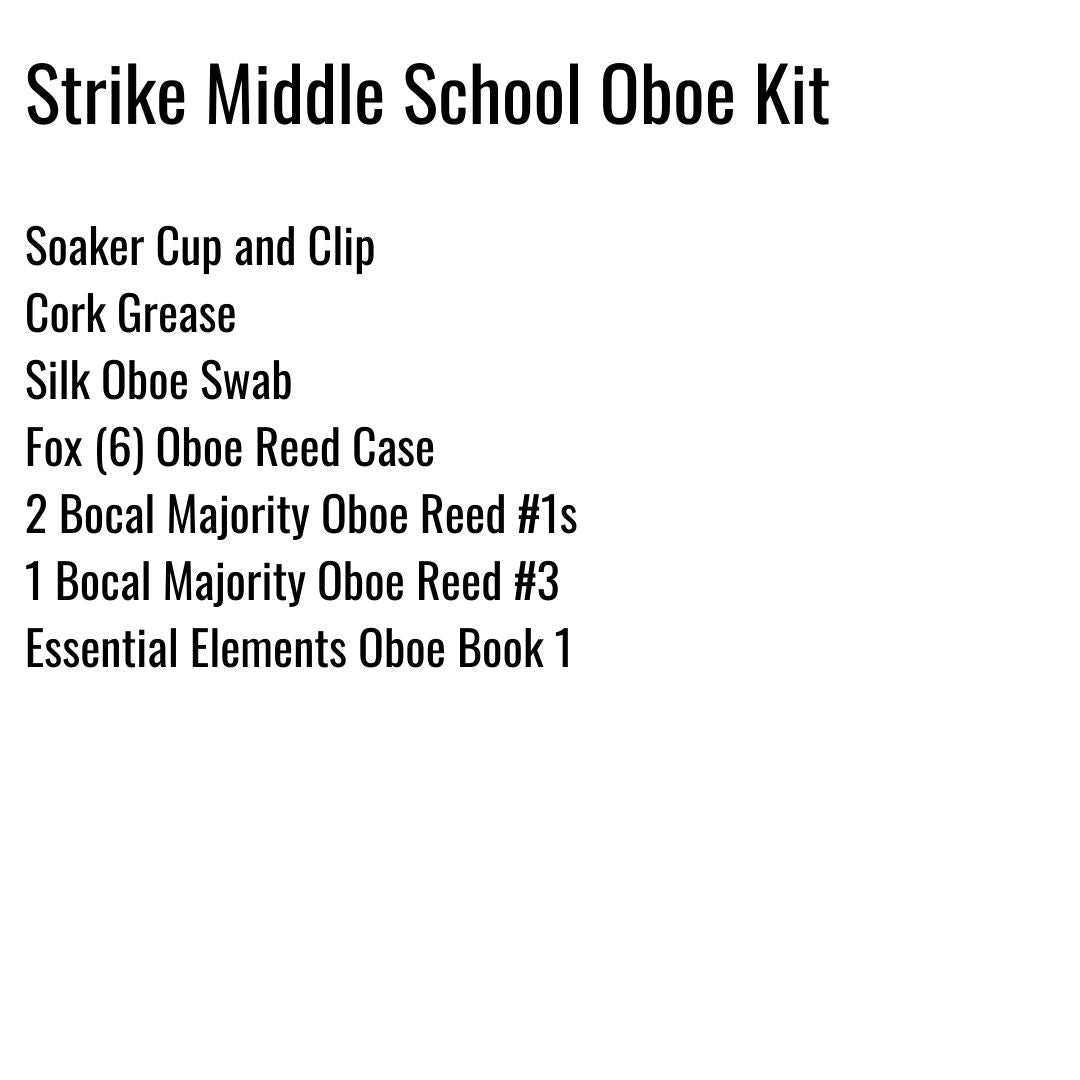 Strike Middle School Oboe Kit