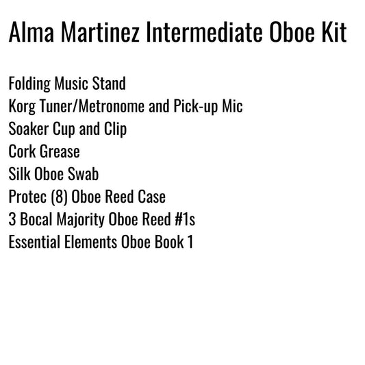 Alma Martinez Intermediate School Oboe Kit