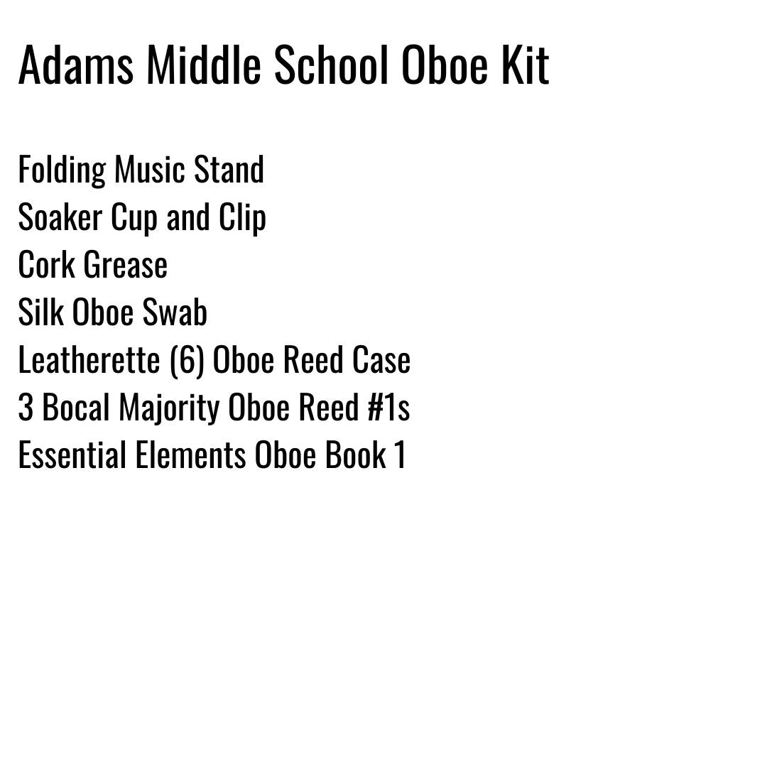 Adams Middle School Oboe Kit