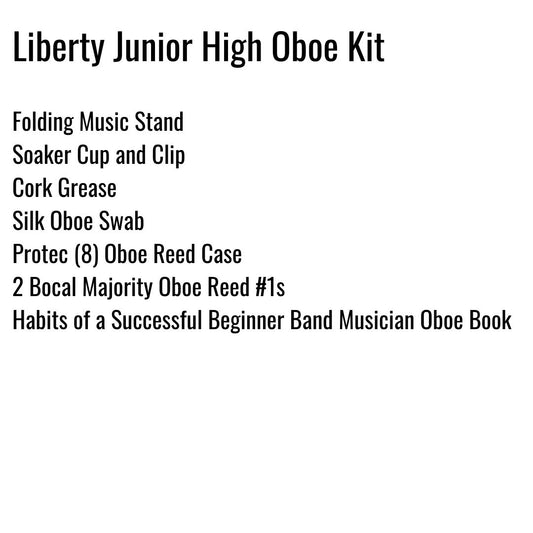 Liberty Junior High Oboe Kit