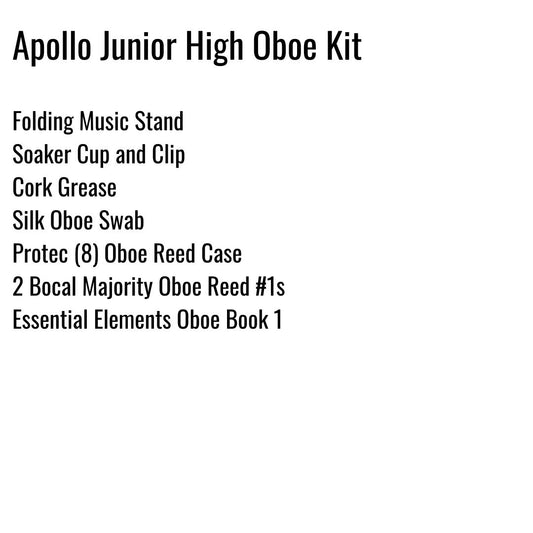 Apollo Junior High Oboe Kit