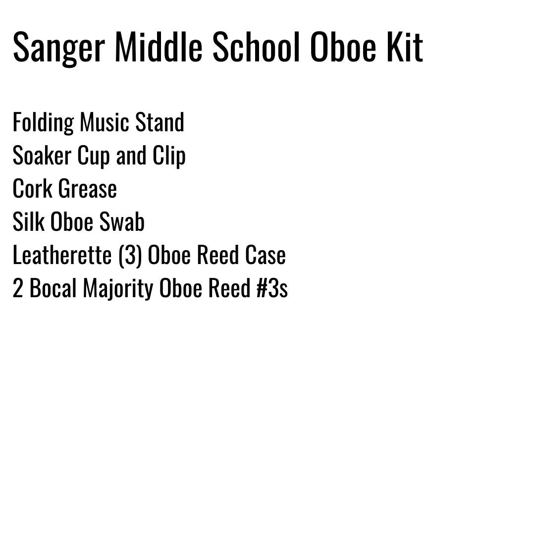 Sanger Middle School Oboe Kit