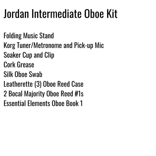 Jordan Intermediate School Oboe Kit