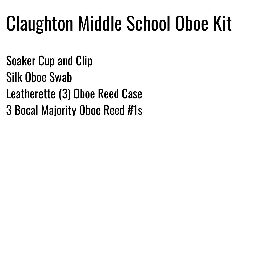 Claughton Middle School Oboe Kit