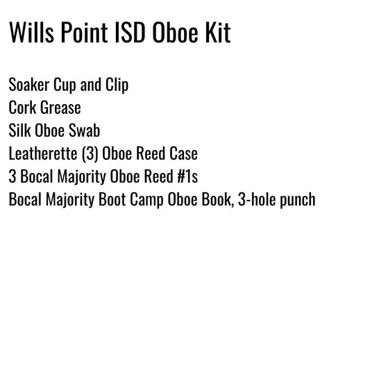 Wills Point ISD Oboe Kit