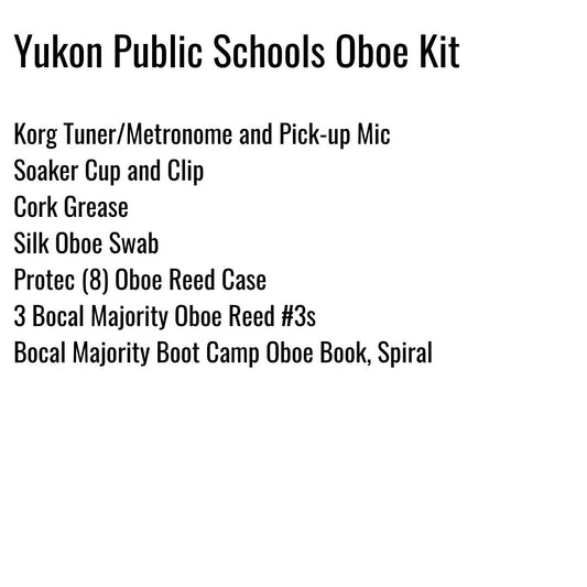 Yukon Public Schools Oboe Kit