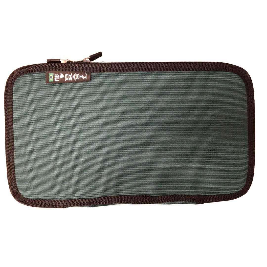 Bonna Case for 2 Bassoon Bocals Fiberglass and Nylon Dark Green