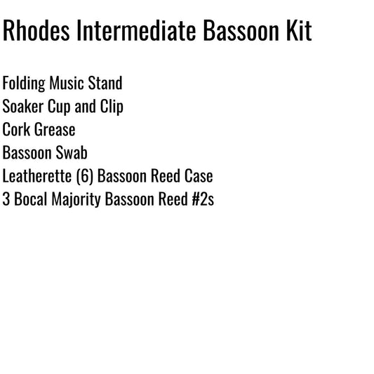 Rhodes Intermediate School Bassoon Kit