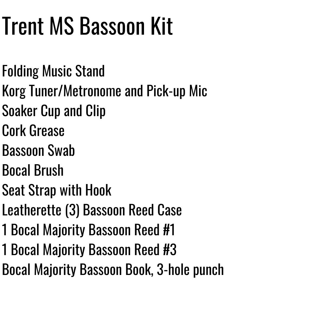 Trent Middle School Bassoon Kit