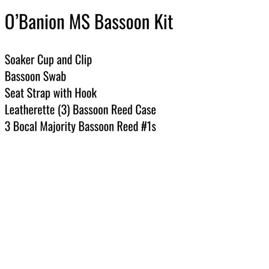 O'Banion Middle School Bassoon Kit