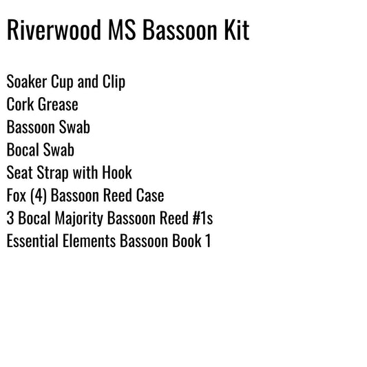 Riverwood Middle School Bassoon Kit