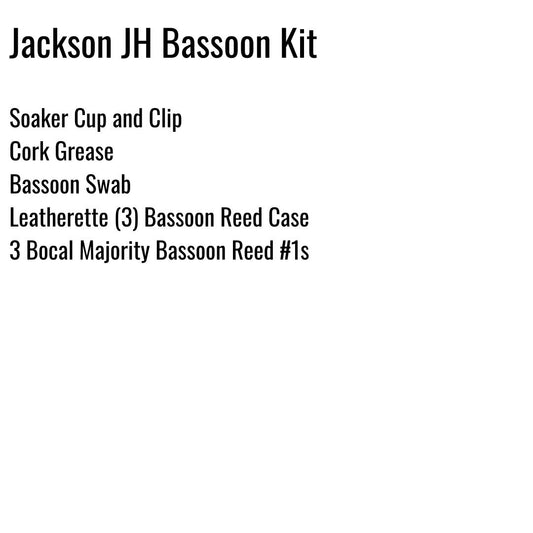 Jackson Junior High Bassoon Kit